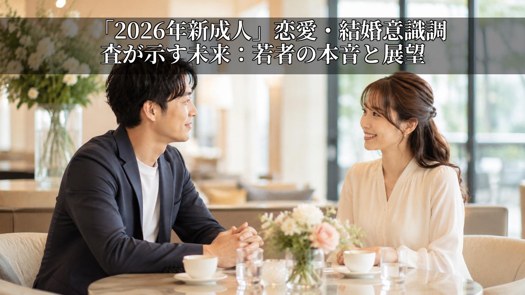 「2026年新成人」恋愛・結婚意識調査が示す未来:若者の本音と展望
