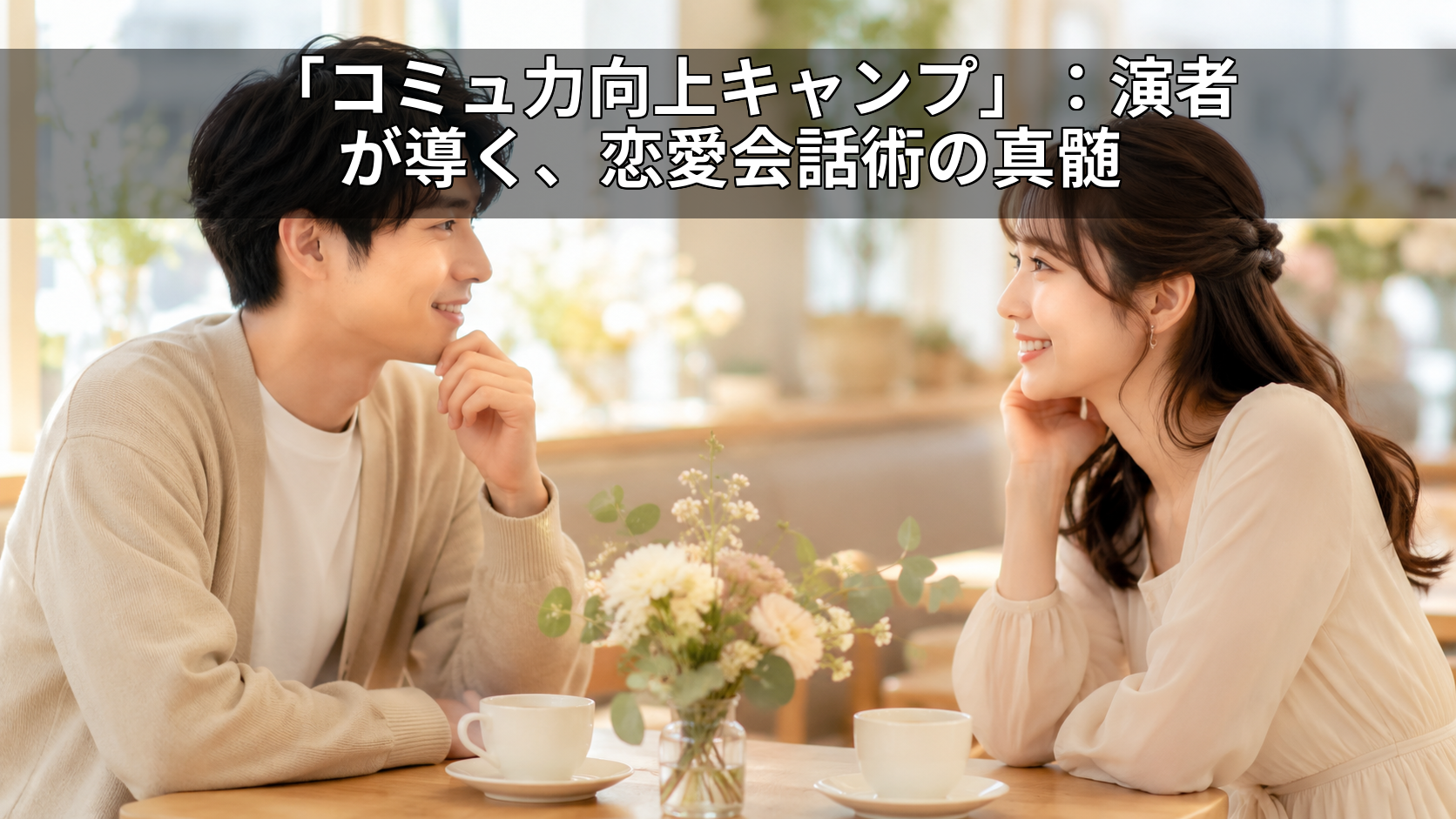 「コミュ力向上キャンプ」:演者が導く、恋愛会話術の真髄