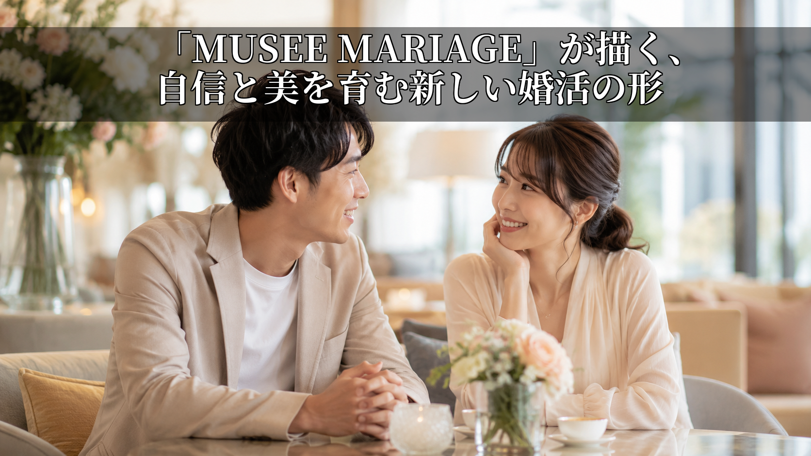 「MUSEE MARIAGE」が描く、自信と美を育む新しい婚活の形